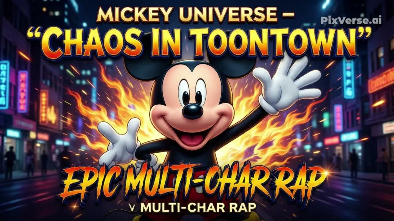 🎤 MICKEY MOUSE CLUBHOUSE UNIVERSE &ndash; &ldquo;CHAOS IN TOONTOWN&rdquo; (EPIC MULTI-CHAR RAP v1)