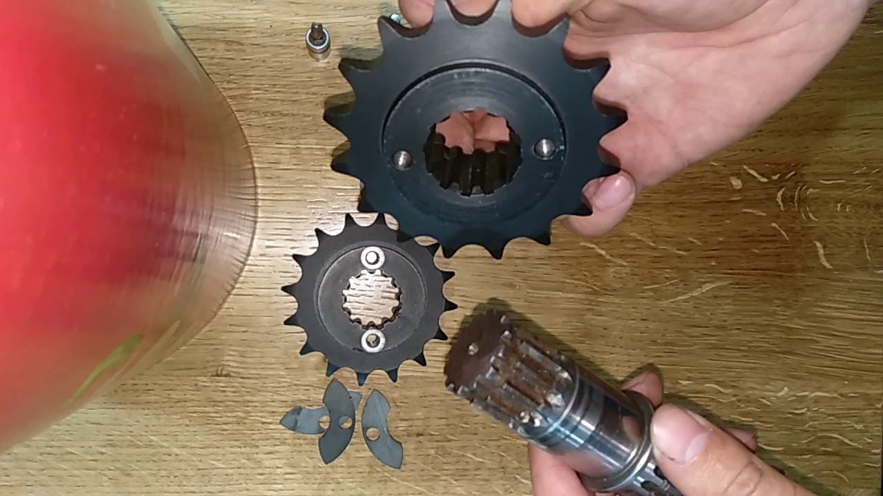 New xrv 750 sprockets