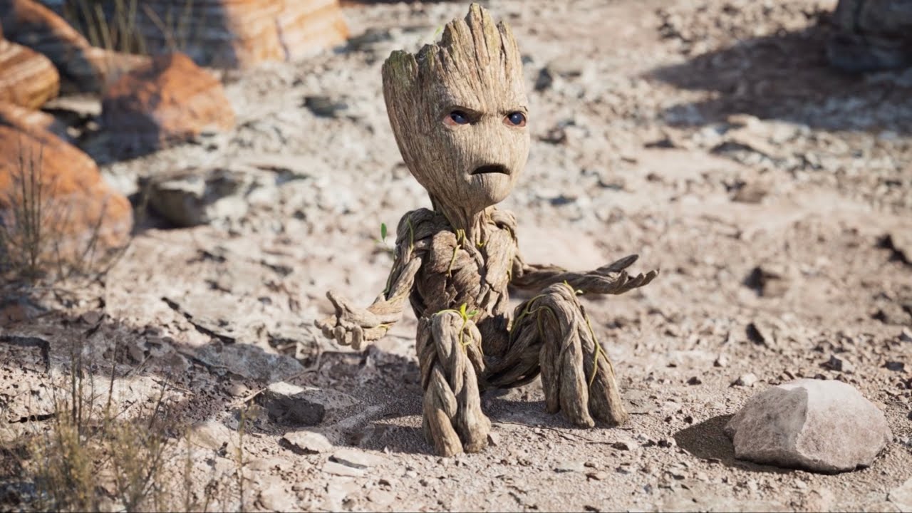 🌱 Groot Throwing a Tantrum - I Am Groot / baby groot / Guardians of the Galaxy