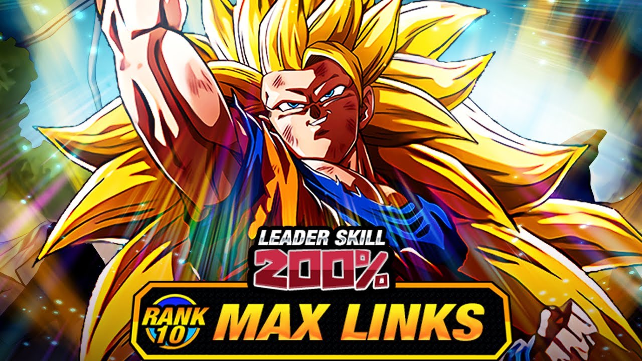 THE BEST EZA??? LEVEL 10 LINKS 100% EZA LR DRAGON FIST SSJ3 GOKU! (DBZ: Dokkan Battle)