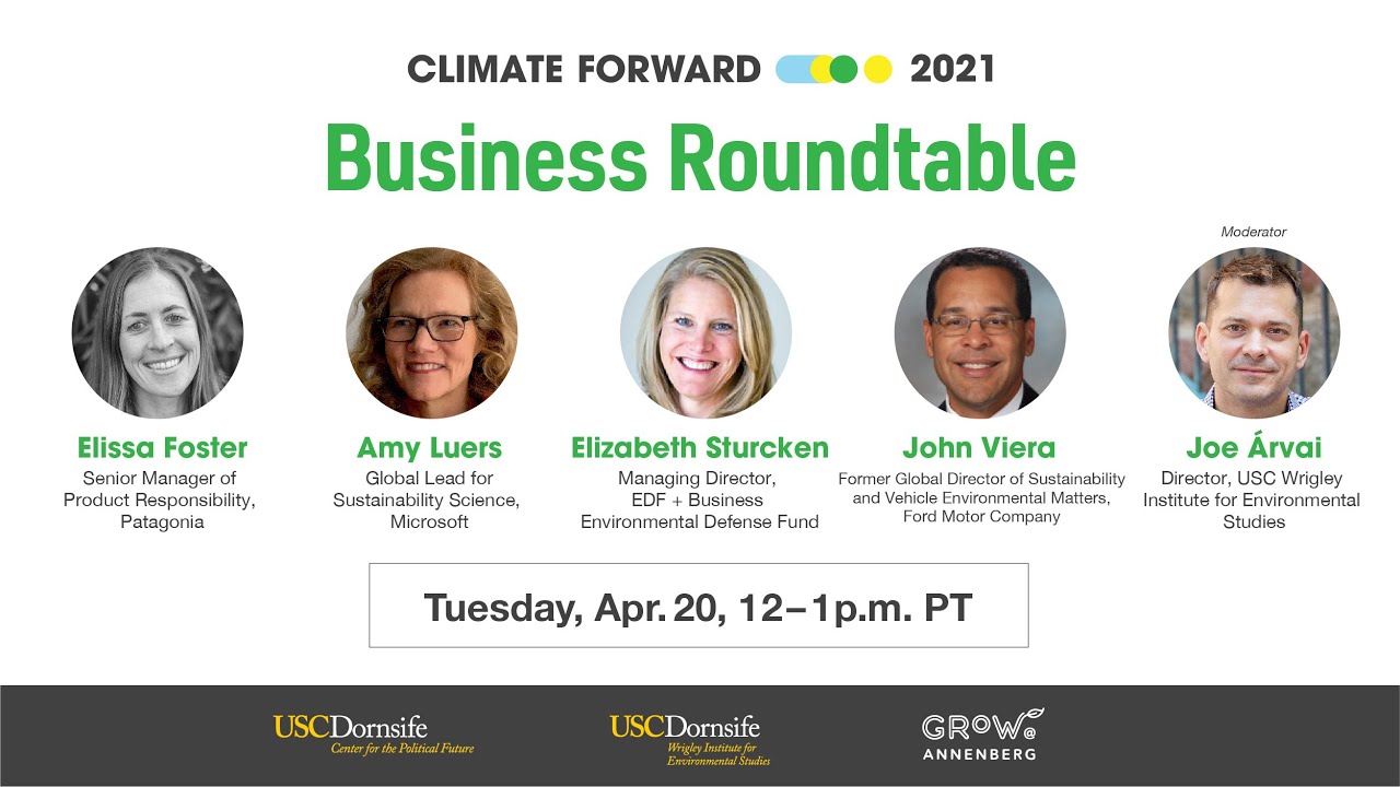 Climate Forward 2021: Business Roundtable
