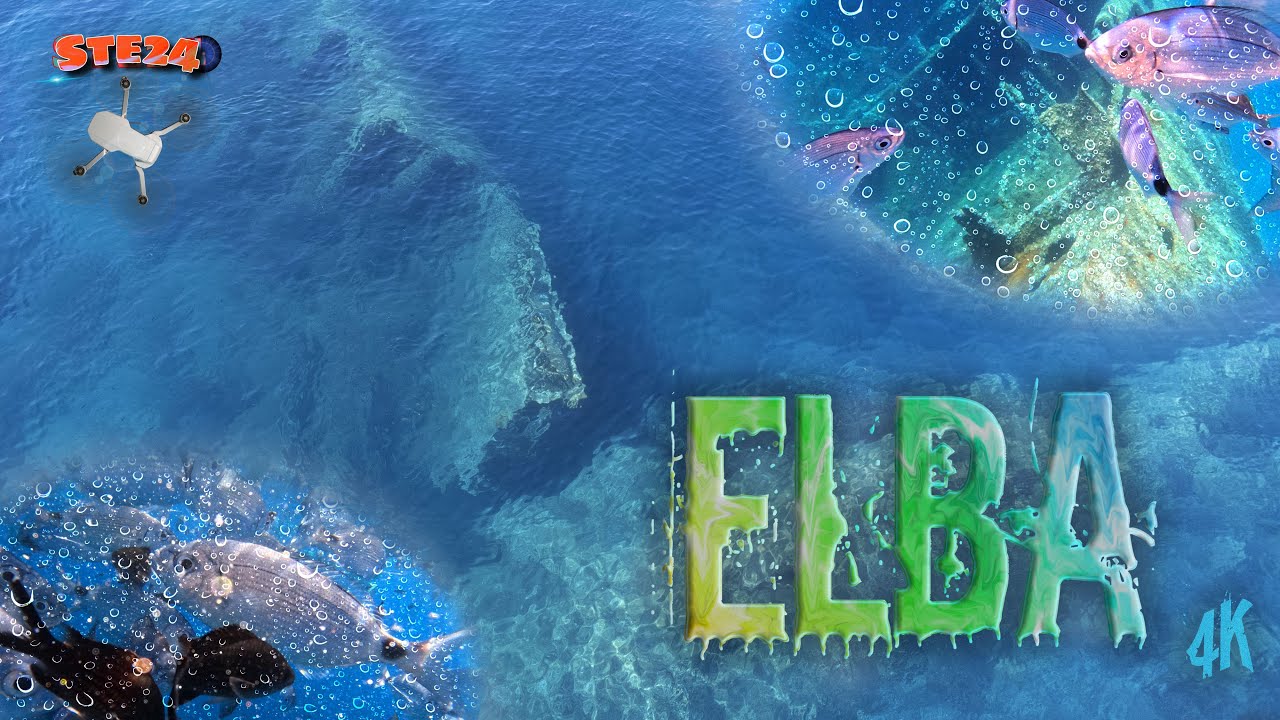Cosa vedere all'isola d'Elba, 4K, Pomonte, spiaggia del relitto, drone & GoPro cinematic video