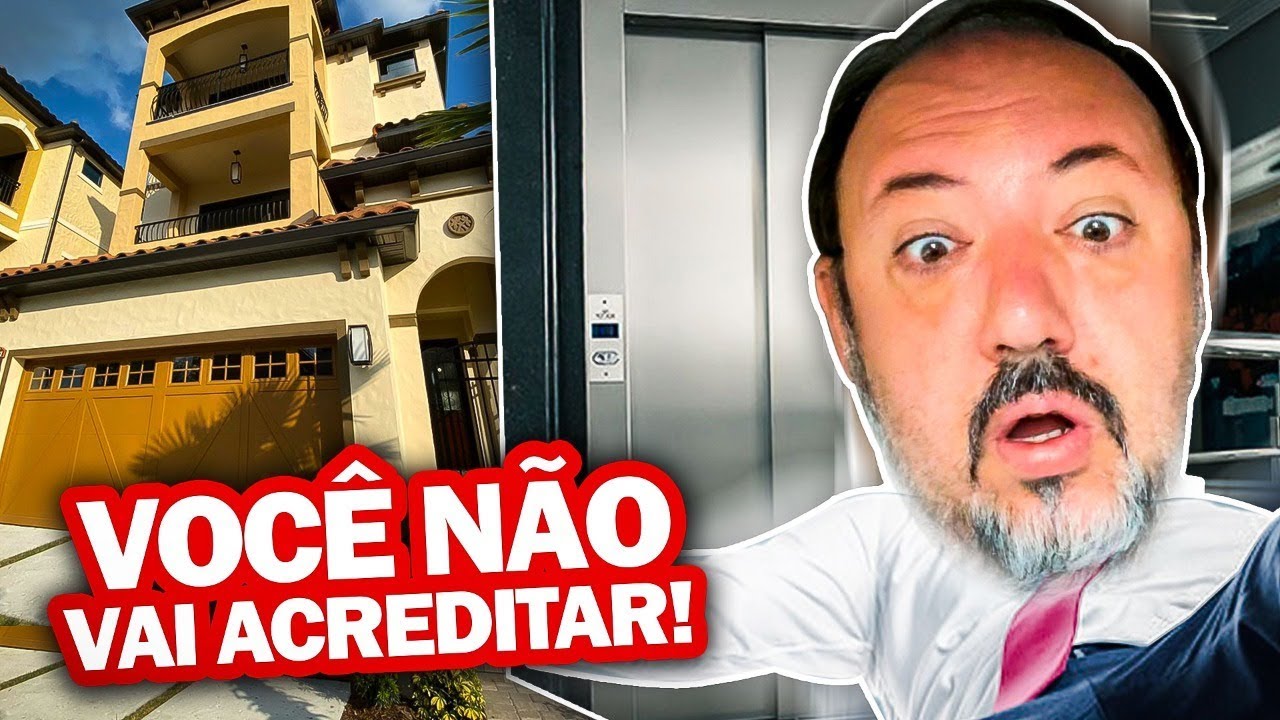 VOC&Ecirc; N&Atilde;O VAI ACREDITAR O QUE TEM NESTA CASA DOS EUA