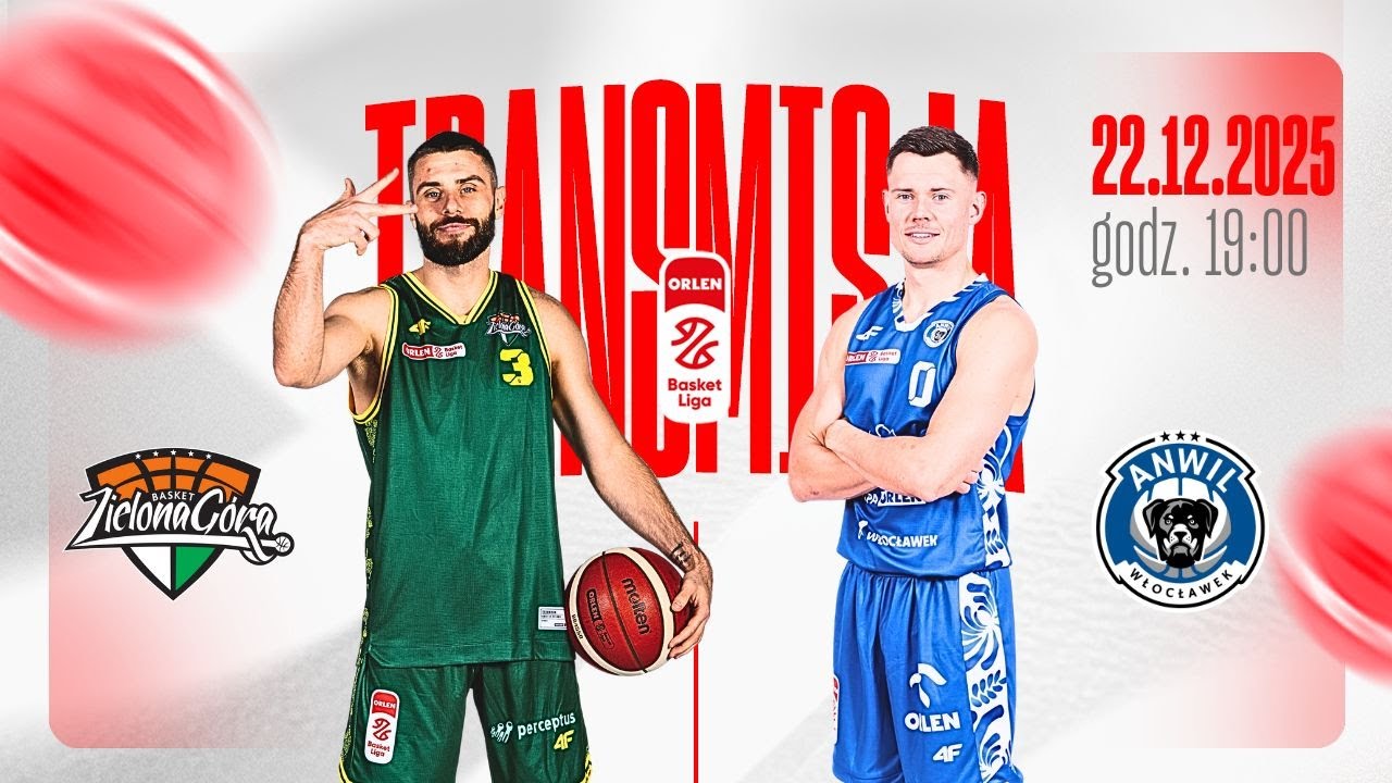 [ZAPIS MECZU] Zastal Zielona G&oacute;ra - Anwil Włocławek | 22.12.2025 / 19:00