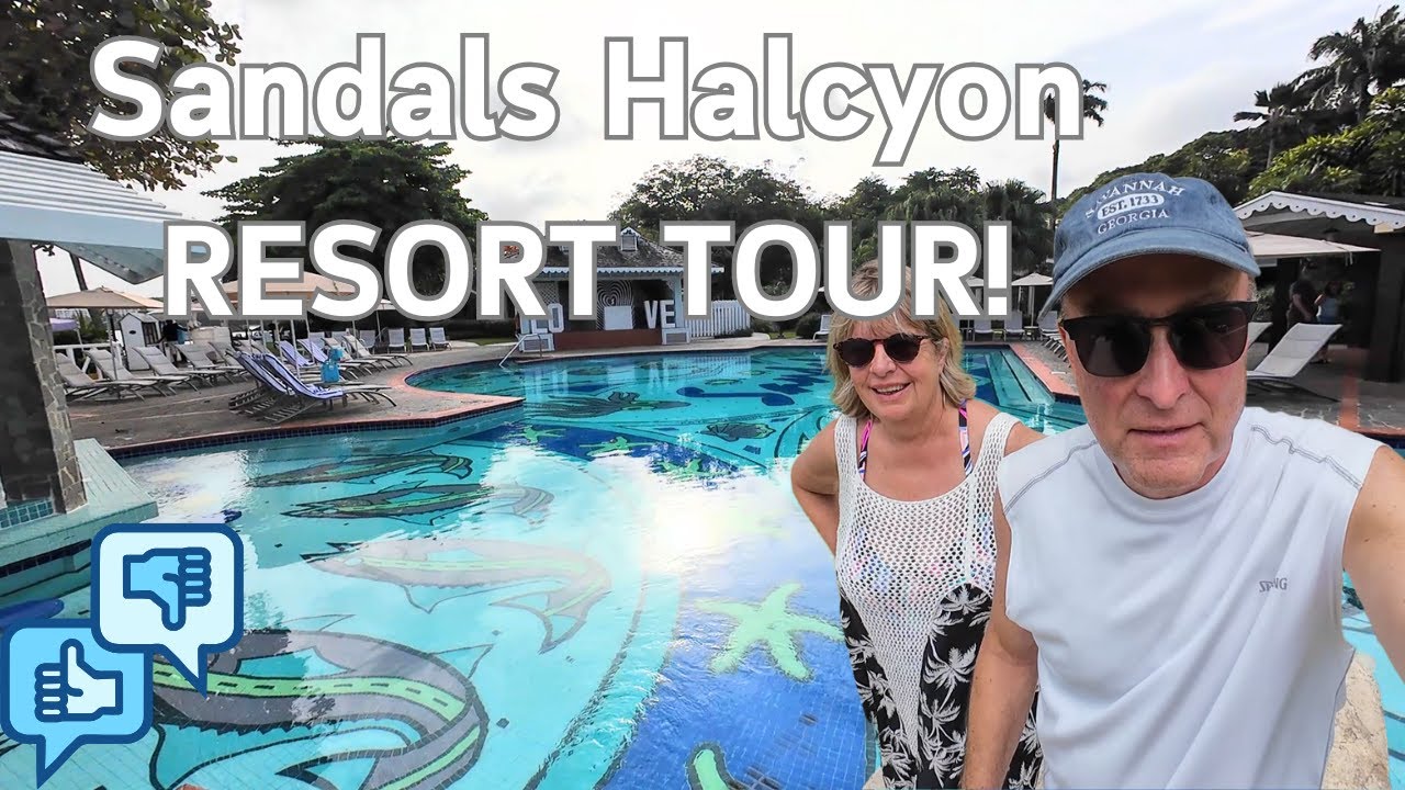 Sandals Halcyon FULL RESORT TOUR! The BEST RESORT in Saint Lucia?
