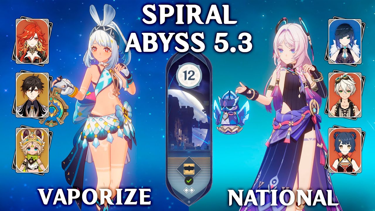 Mavuika and Mualani Vaporize & Citlali National. Spiral Abyss 5.3. Genshin Impact 5.3