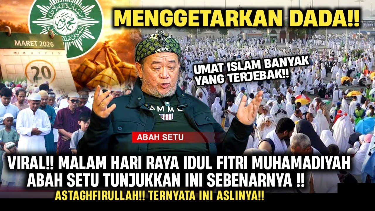🔴JANGAN KAGET!! DENGARKAN INI AGAR KALIAN TIDAK TERJEBAK!! ABAH SETU SAMPAI LEPAS KENDALI BUKA INI