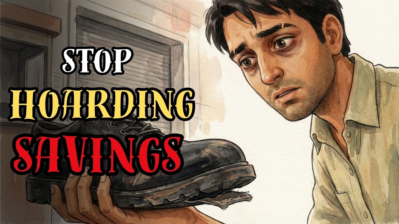 Stop Hoarding Savings, Start Earning Stability | Motivational Story English  (Life Lesson Tales)