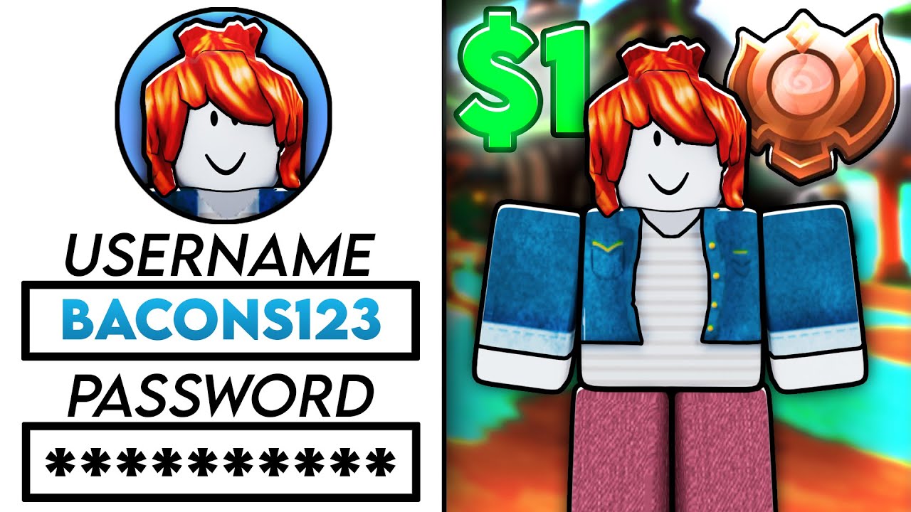 I Logged Into 5 Different $1 Accounts In Roblox Bedwars..