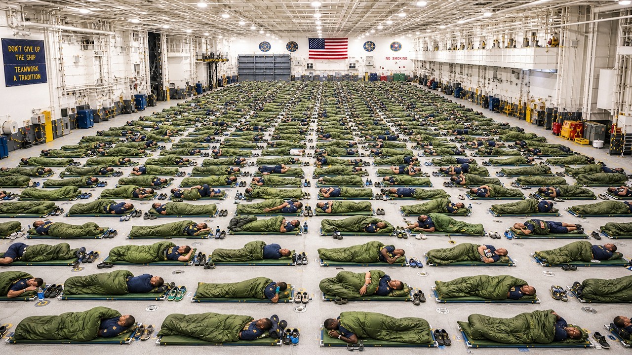 How 5,000 Crew Lives On Massive Aircraft Carrier | Everything Simplified