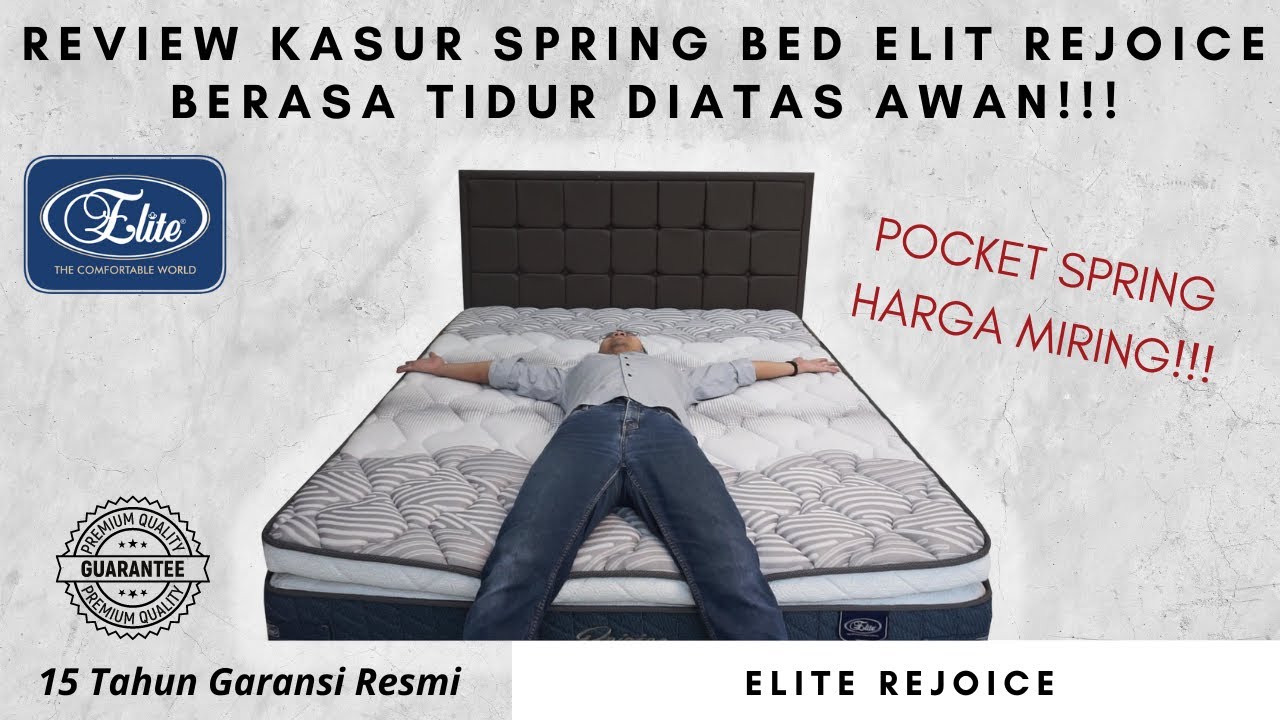 REVIEW KASUR SPRINGBED ELITE REJOICE BANYAK HADIAHNYA | Best Mattress | Online Mattress
