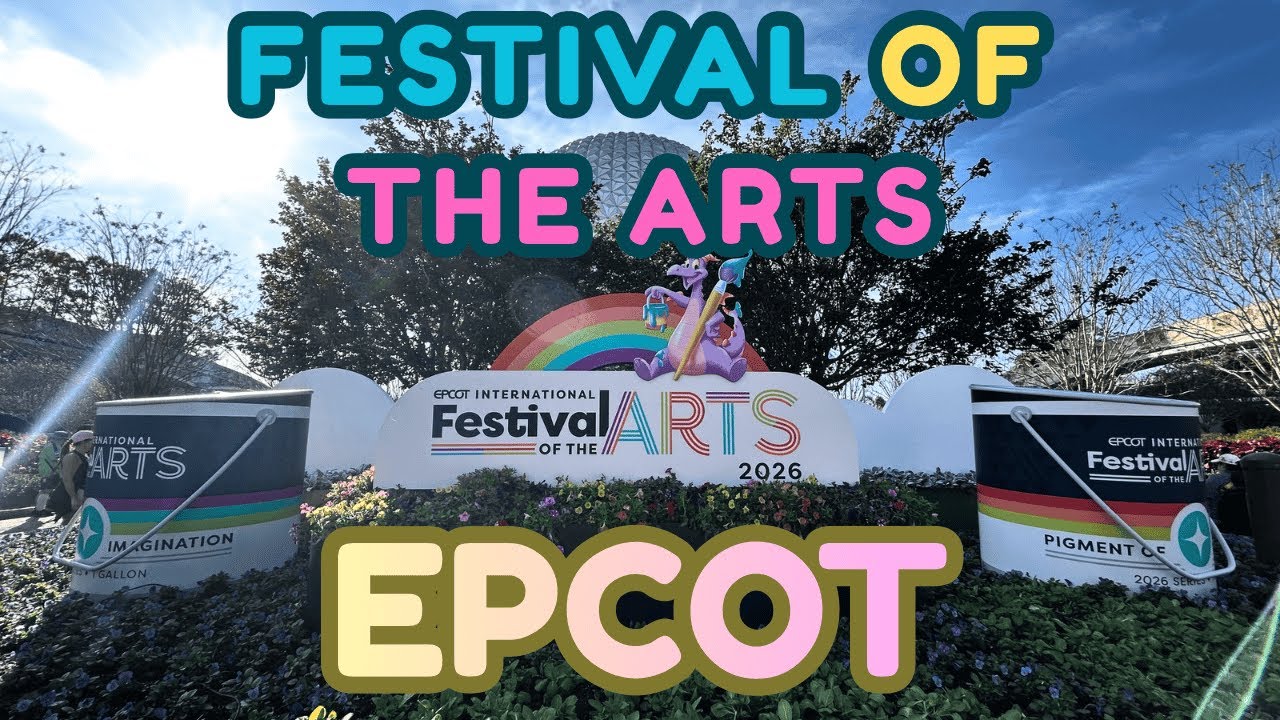 LIVE: Food at Epcot Festival of the Arts with the Family!