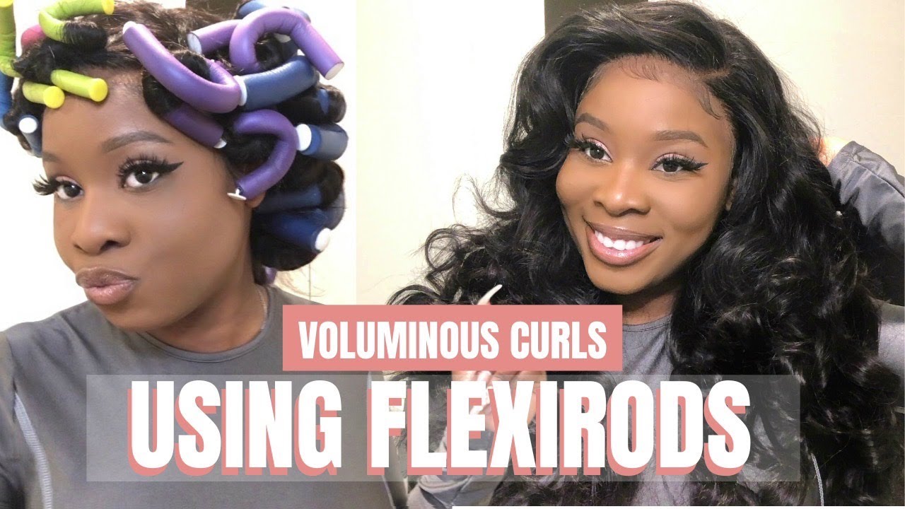 THE MOST BOMB VOLUMINOUS FLEXIROD SET TUTORIAL for BEGINNERS!!!!