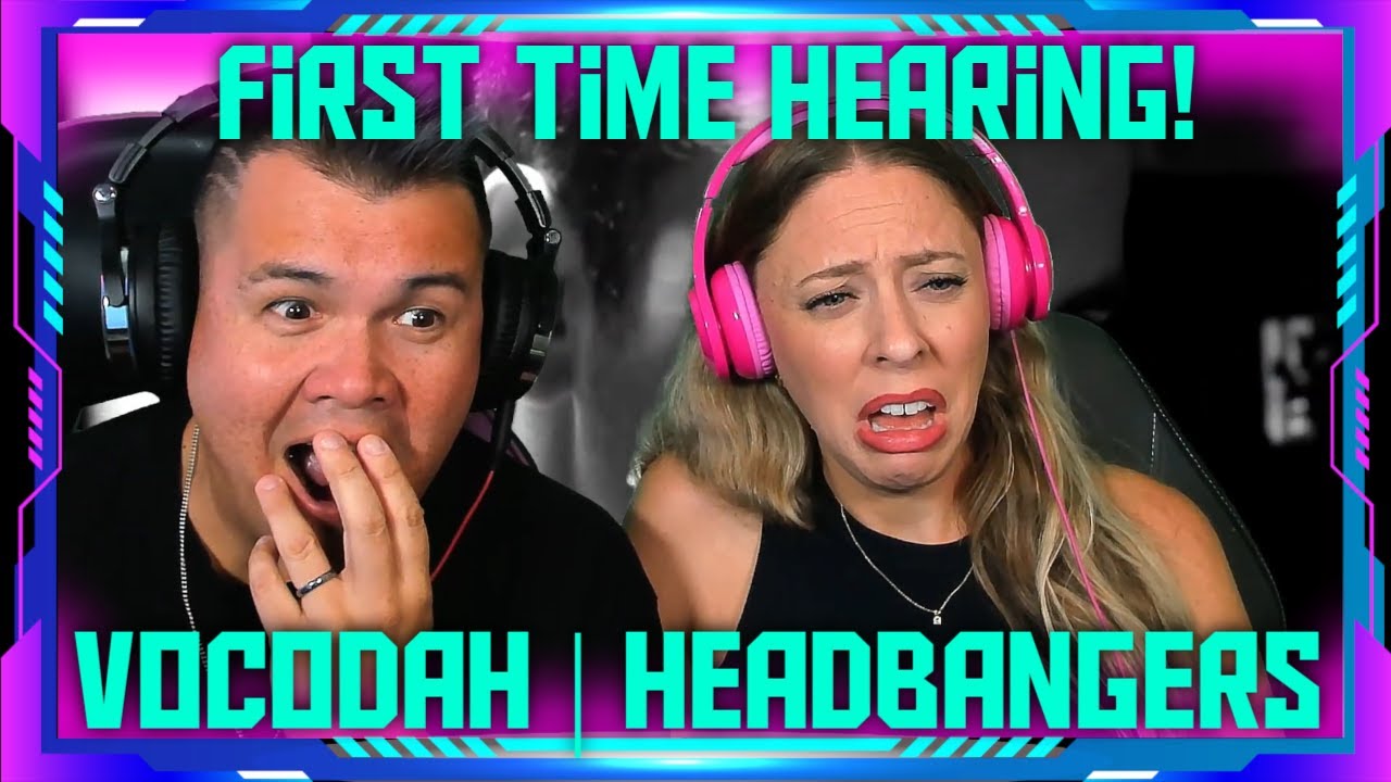 First Time Reaction to Vocodah - Headbangers - Beatbox Video | THE WOLF HUNTERZ Jon and Dolly