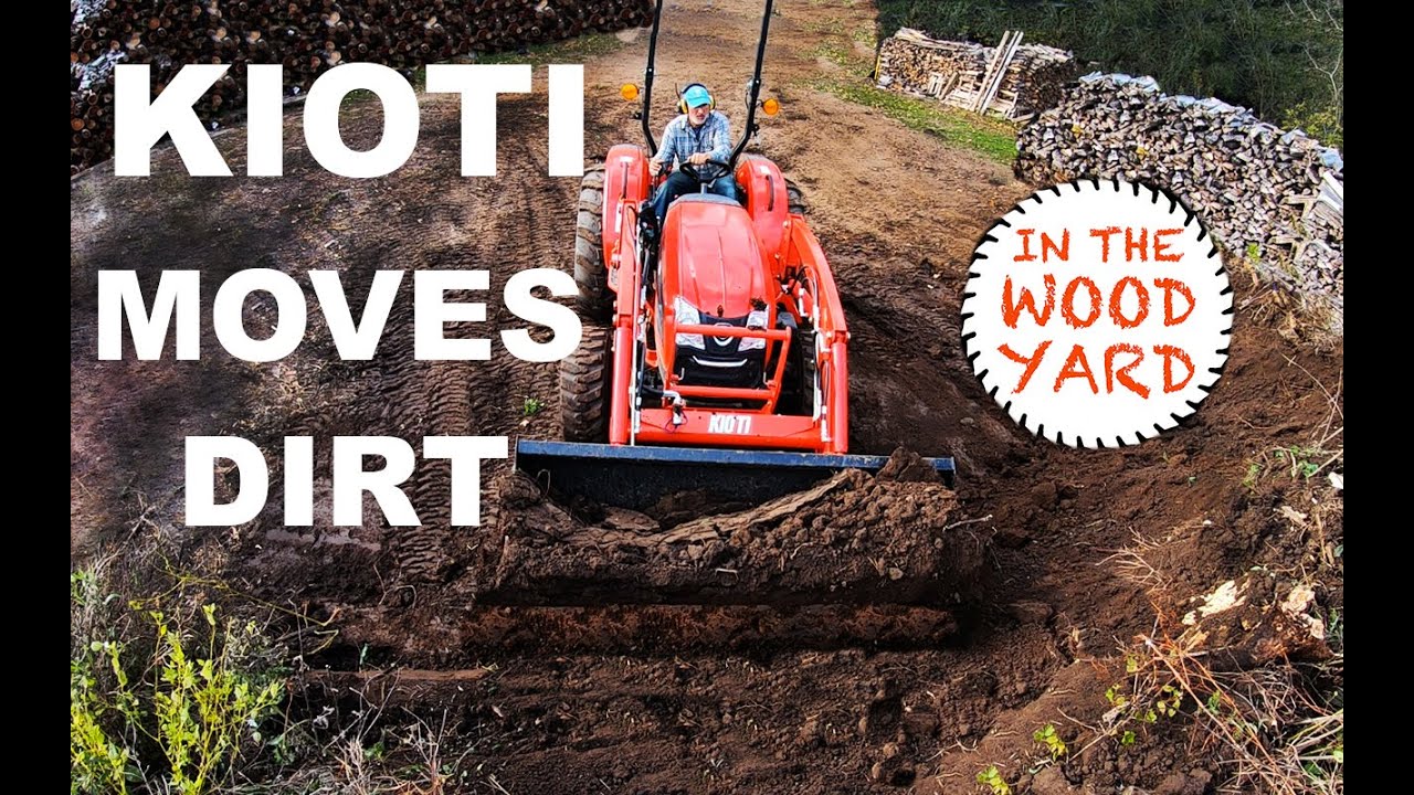 Kioti DK4710 HST Tractor - Moving Dirt - Also Firewood Deliveries! - #498