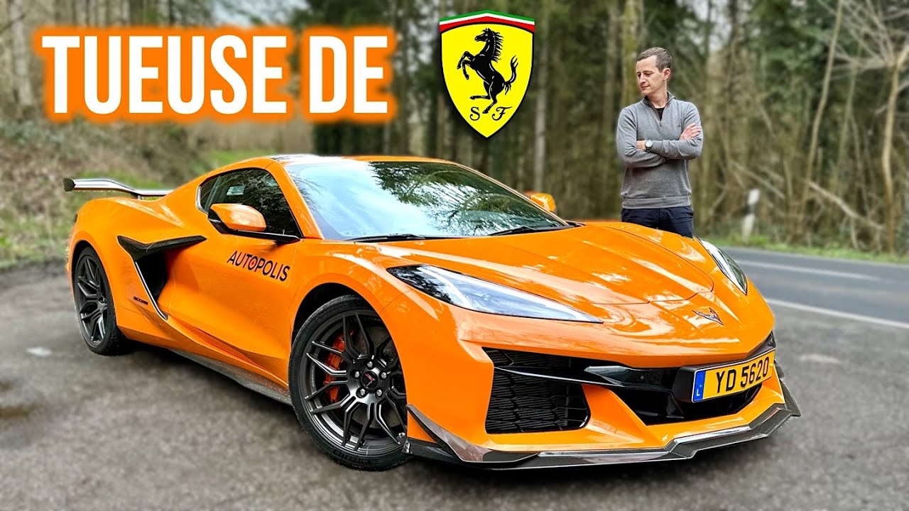 Essai Corvette C8 Z06 : le V8 Atmo le PLUS Puissant du Monde !