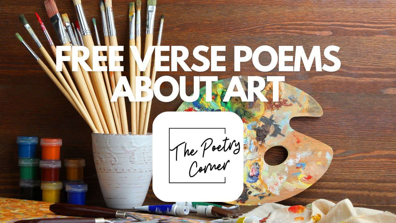 Five Free Verse Poems About Art #poetry #ArtPoetry #thepoetrycorner