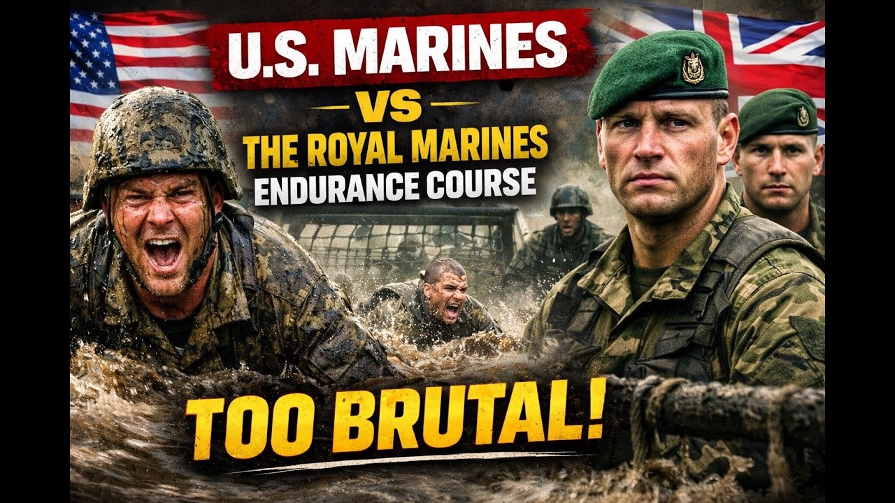 When U.S. Marines Tried the Royal Marines Endurance Course — Reality Hit Hard