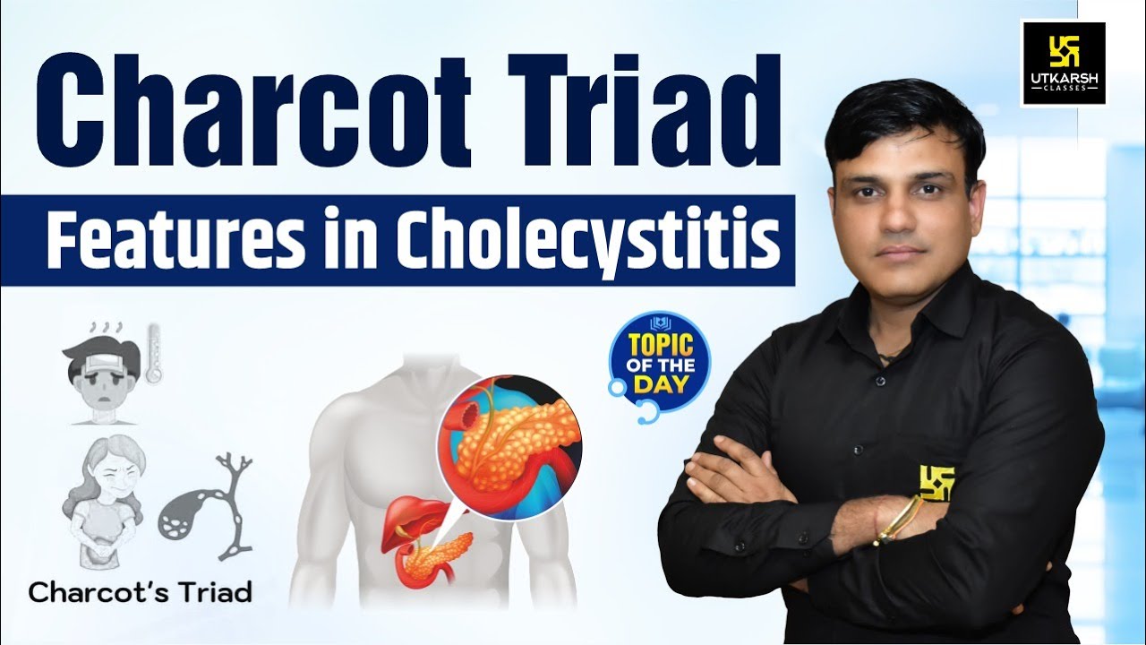 Charcot Triad Features in Cholecystitis | NORCET 8 Important Topic | Shailendra Sir