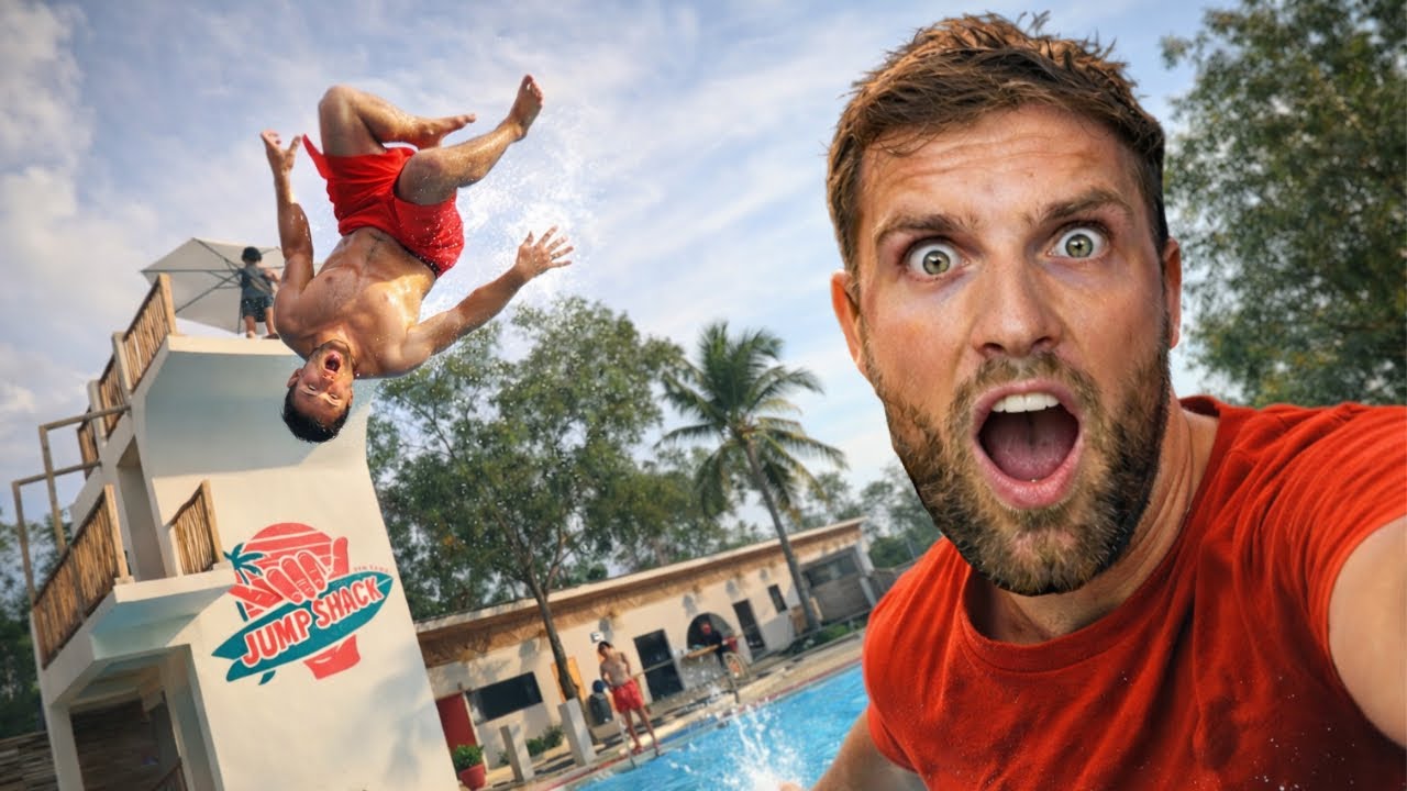 Flipping CRAZY at the Jump Shack In Thailand! 🇹🇭