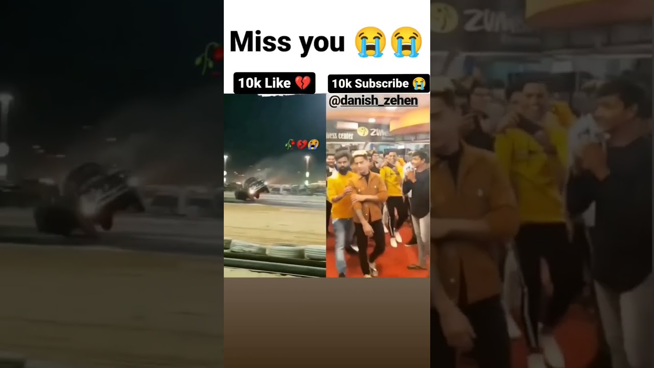 😥😥Danish Jain Car Accident lI Danish Zehencident I1 Danish Zain Accident🌹 Record IlDnish Bhai RIP 👌🤍
