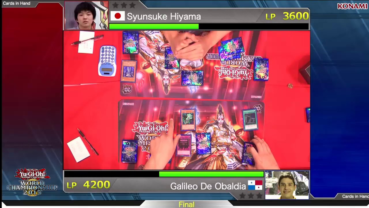 Final Mundial Yu-Gi-Oh 2015 - Comentada en Español 1/2