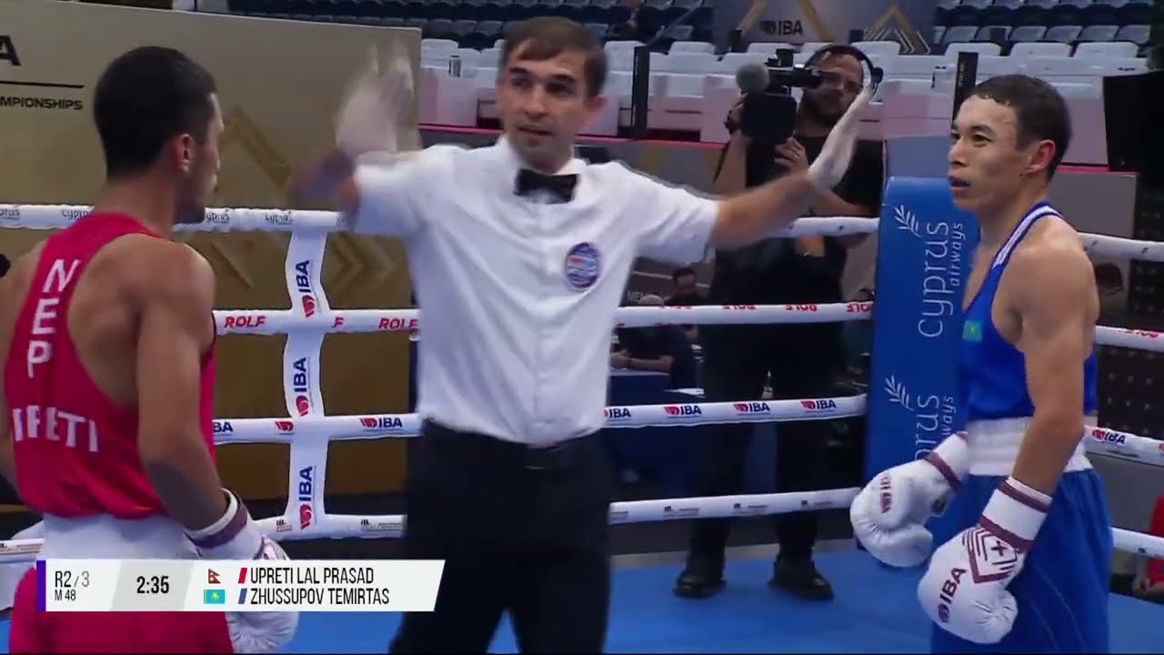$10000 Winner Lal Prasad Uppreti (Nep)🇳🇵vs ZHUSSUPOV Temirtas (Kaz)🇰🇿 48Kg QF | IBA 2025 Men's WBCHs