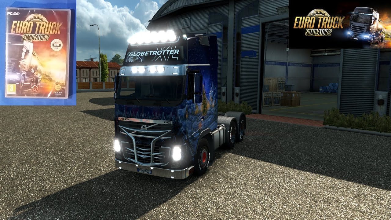 (ETS2) Euro Truck Simulator 2 (2012) Video Game Unboxing-Overview+RAW Gameplay Montage HD 1080P