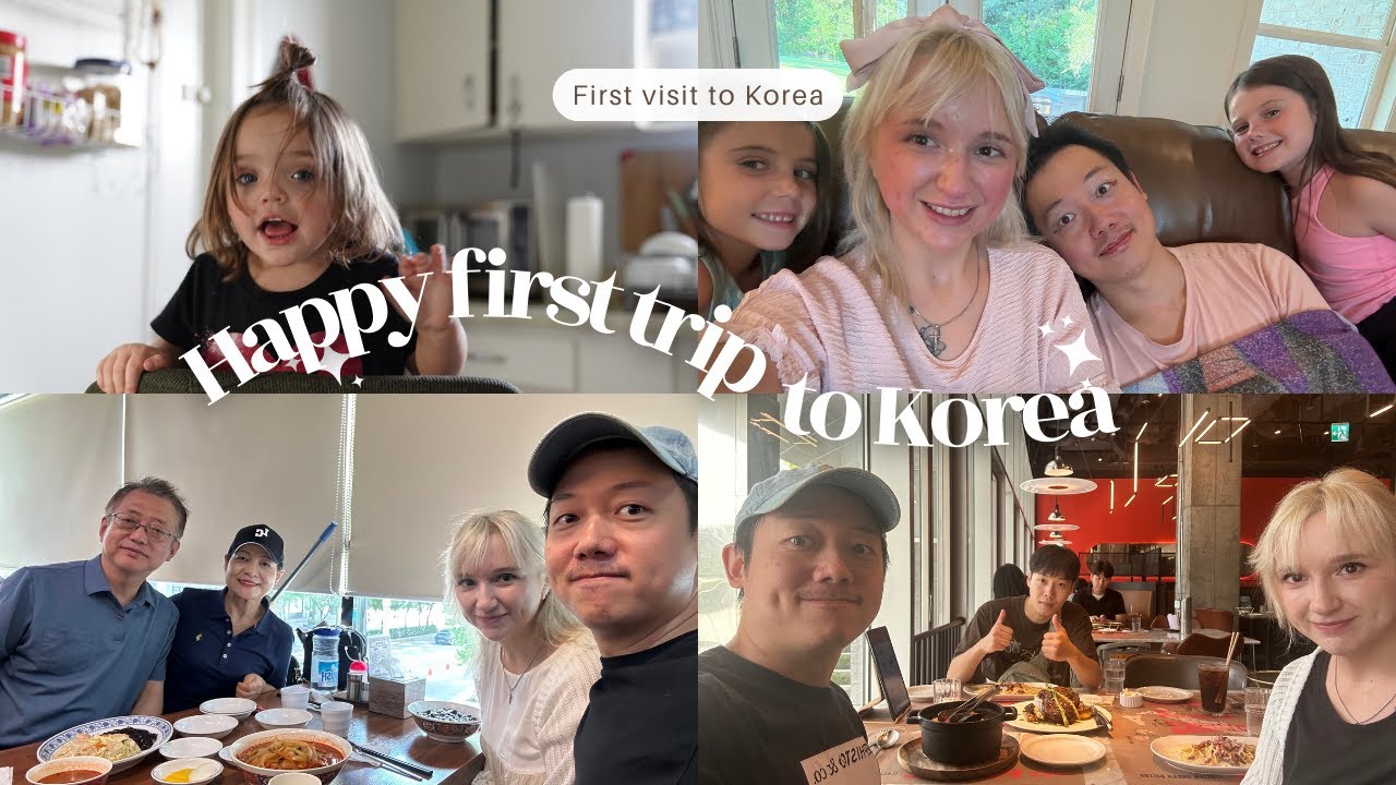 🇺🇸 Happy first trip to Korea l 첫 한국여행 겸 신혼여행