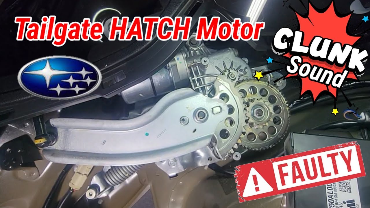Clicking Noise on Rear Hatch! Subaru Outback, Forester, Legacy Diagnose Procedure 👉