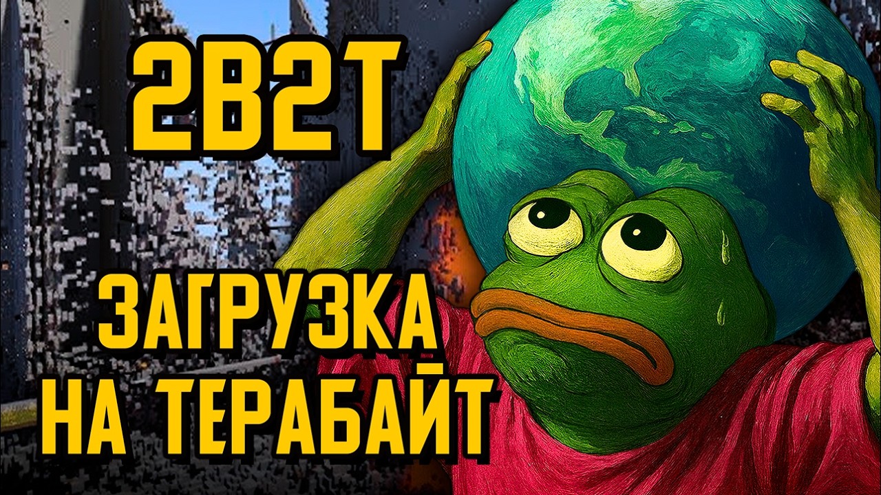 2B2T - КРУПНЕЙШАЯ ЗАГРУЗКА, 1 ТЕРАБАЙТ