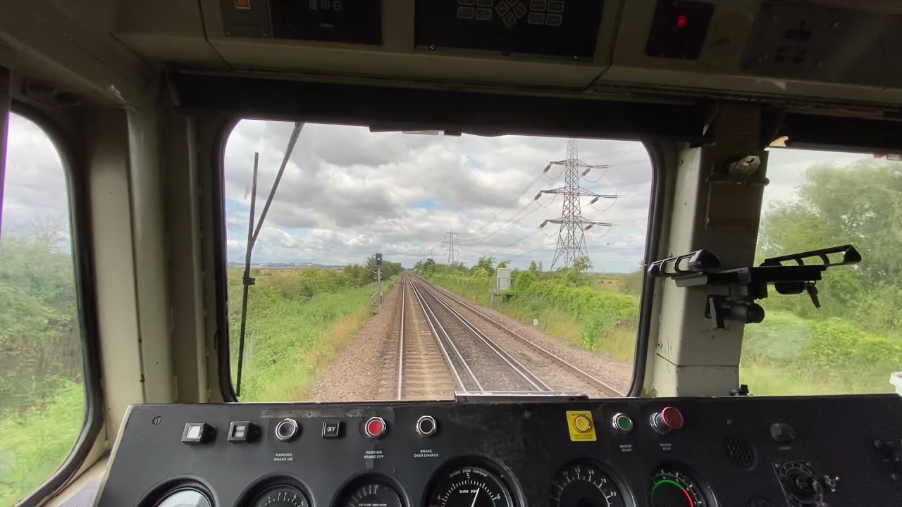 Hoo Junction to Cliffe, viewed from the rear cab, A Mini Freight Rambler Production.