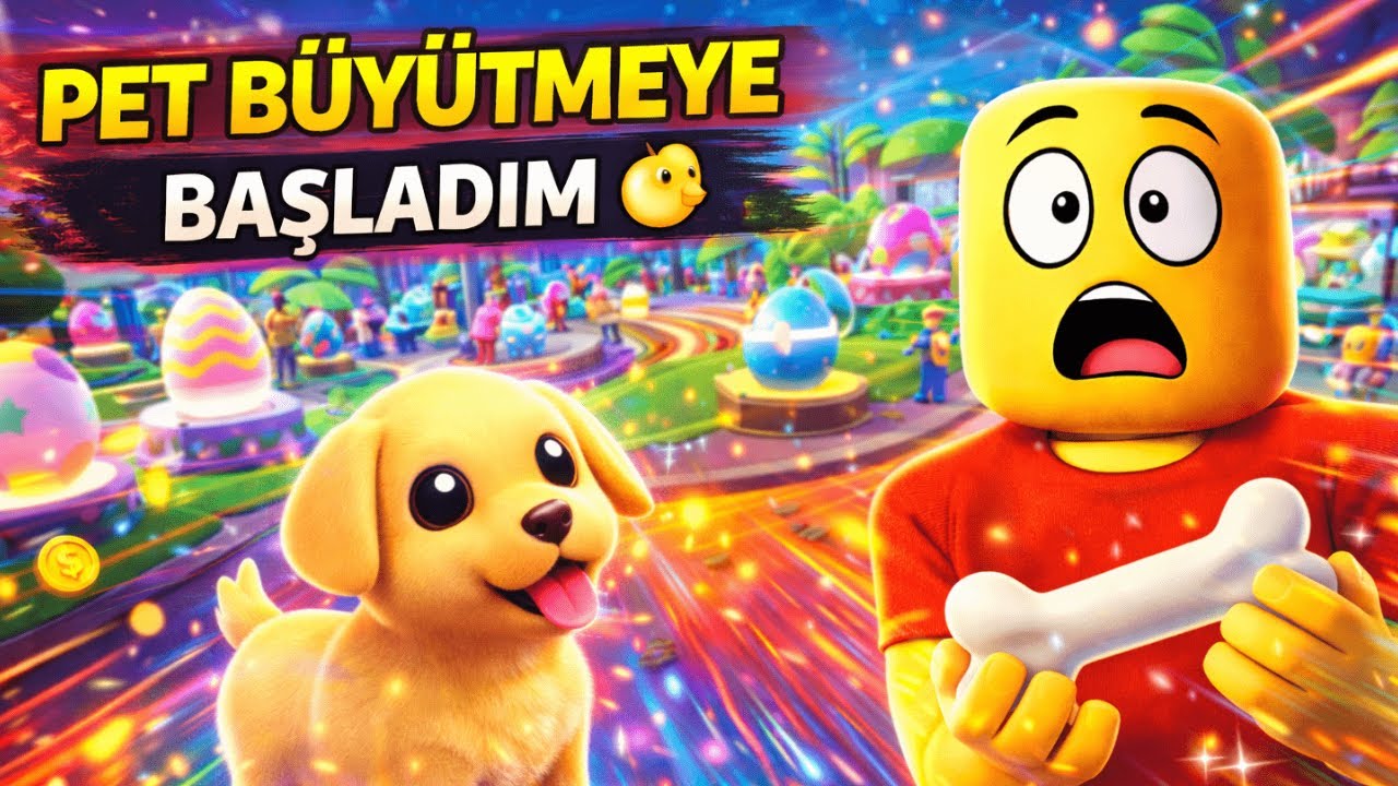 Roblox Adopt Me Oynadım – Pet Buldum, Evimi Büyüttüm