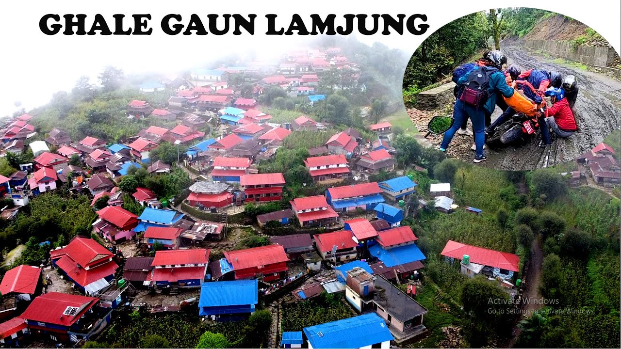 Ghale Gaun | Lamjung | Home stay | Gurung Village | Beautiful Village In Nepal