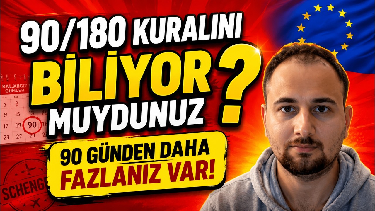 SCHENGEN VİZE HİLESİ Mİ? 90 G&Uuml;N KURALI YANLIŞ ANLAŞILDI!