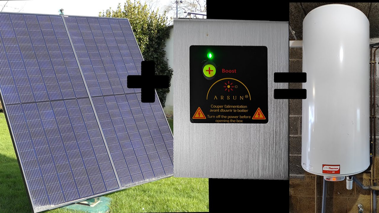 Installation du routeur Arsun sur mon ballon d'eau chaude