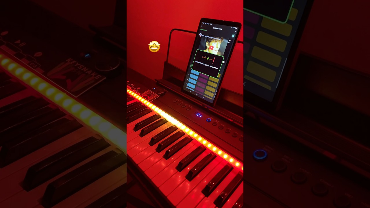 Learning Golden Hour by JVKE with this AI Teacher 🤩 #pianotutorial #pianocover #pianolesson #piano