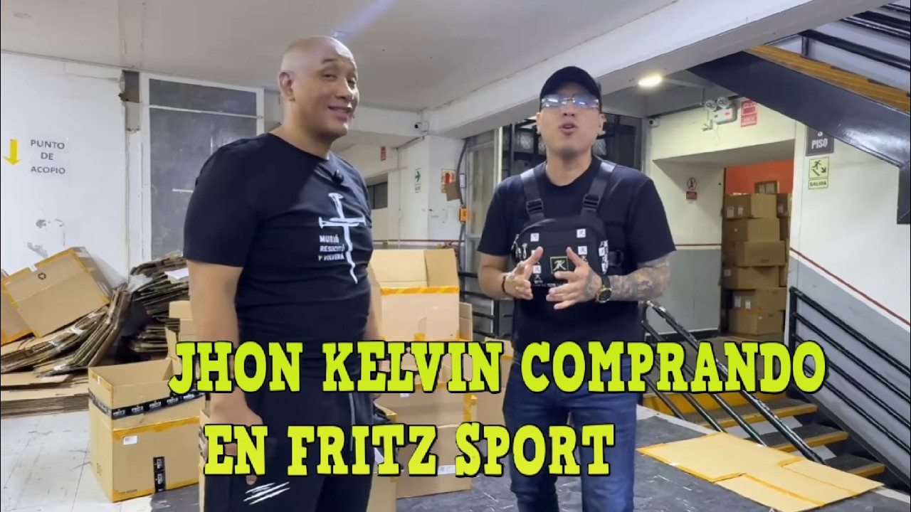 JHON KELVIN viene a COMPRAR SUS AMIRI EN FRITZ SPORT #fritzsport #tiayolu #tioyolu #cuevita