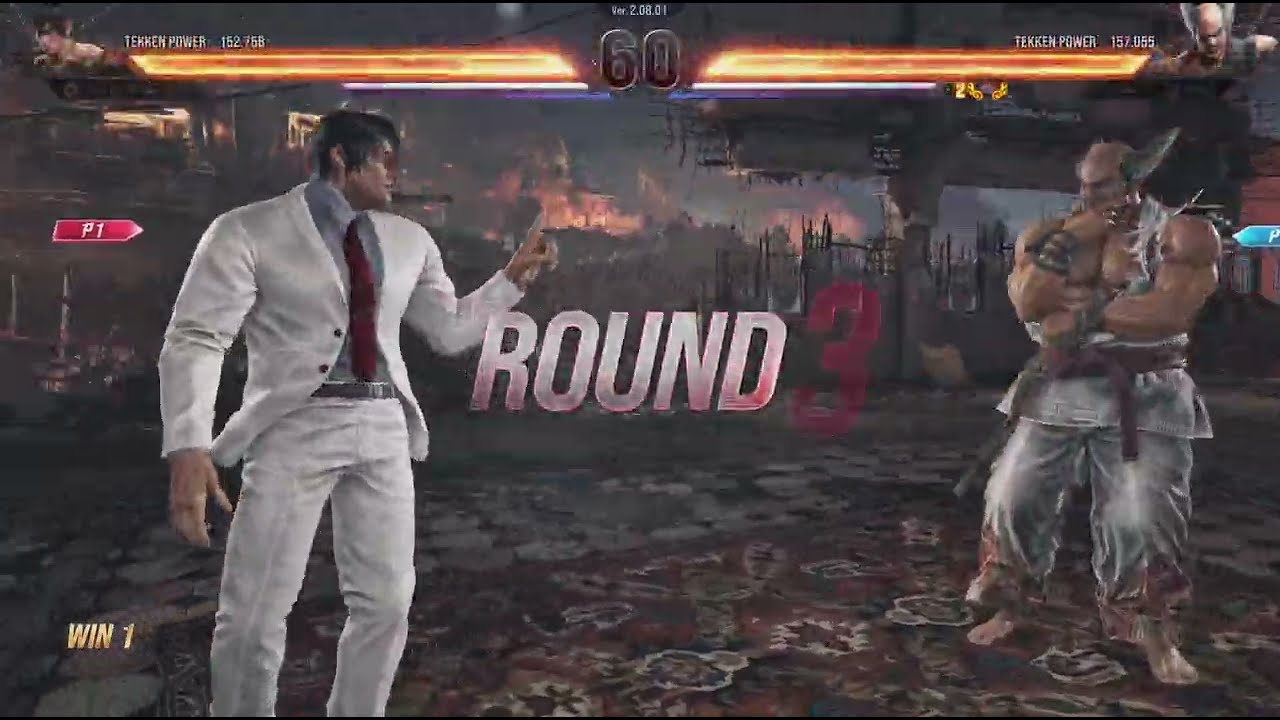 TEKKEN8 Law vs. Heihachi
