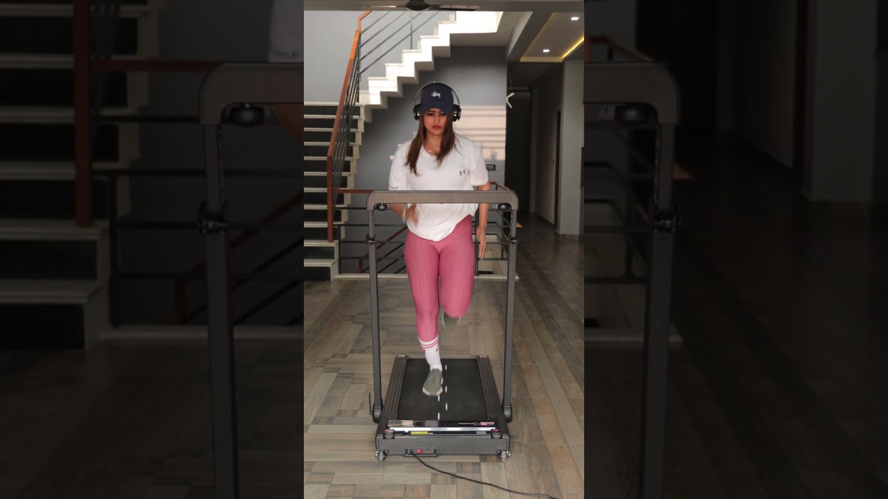 Unlock Your Fitness Potential with the PowerMax Fitness JogPad-3 Motorized Treadmill! | Shweta Pal