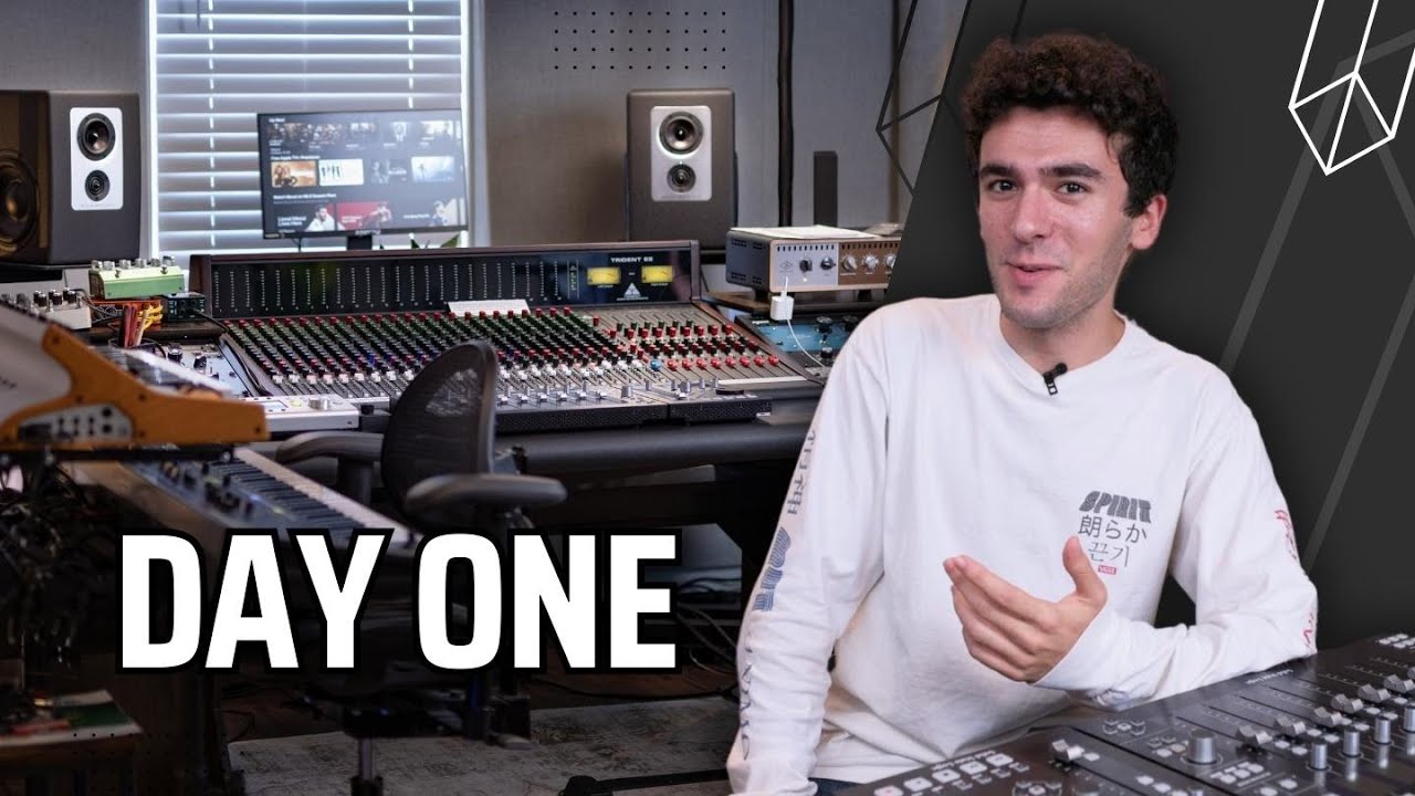 I Hired a HOME Studio ASSISTANT ENGINEER (DAY 1 CHALLENGE)