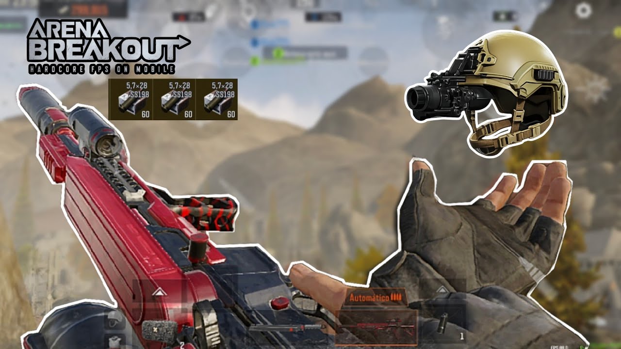 AR57 SS198 no Arsenal – Gameplay Arena Breakout Mobile