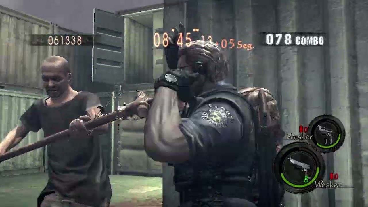 Resident Evil 5: The Mercenaries duo Ship Deck 1162k