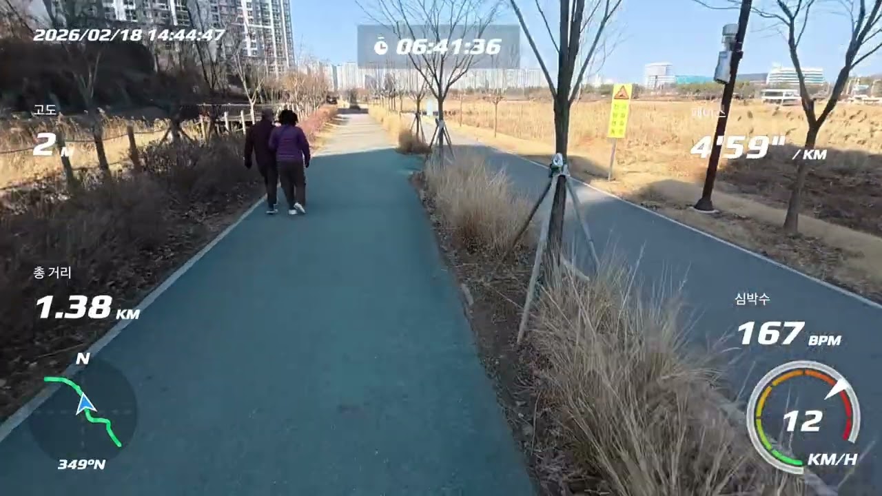 DJI osmo nano running test (1080p 30/Horizon balancing) 8.78km