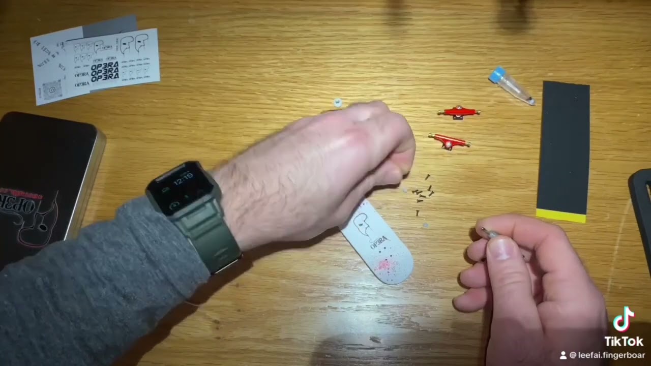 The op3ra fingerboard complete-Review the mess bloody edition #fingerboarding #fingerboard