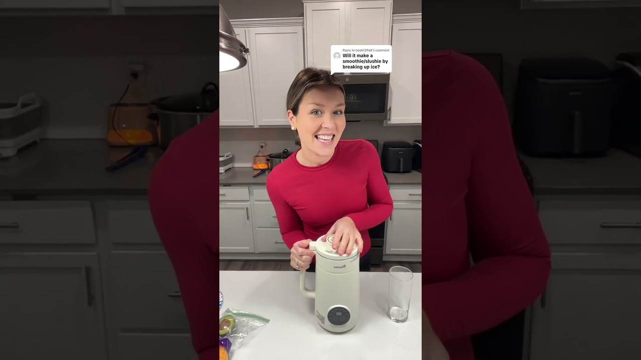 Nut Milk Machine That Makes Smoothies, Juice & More 