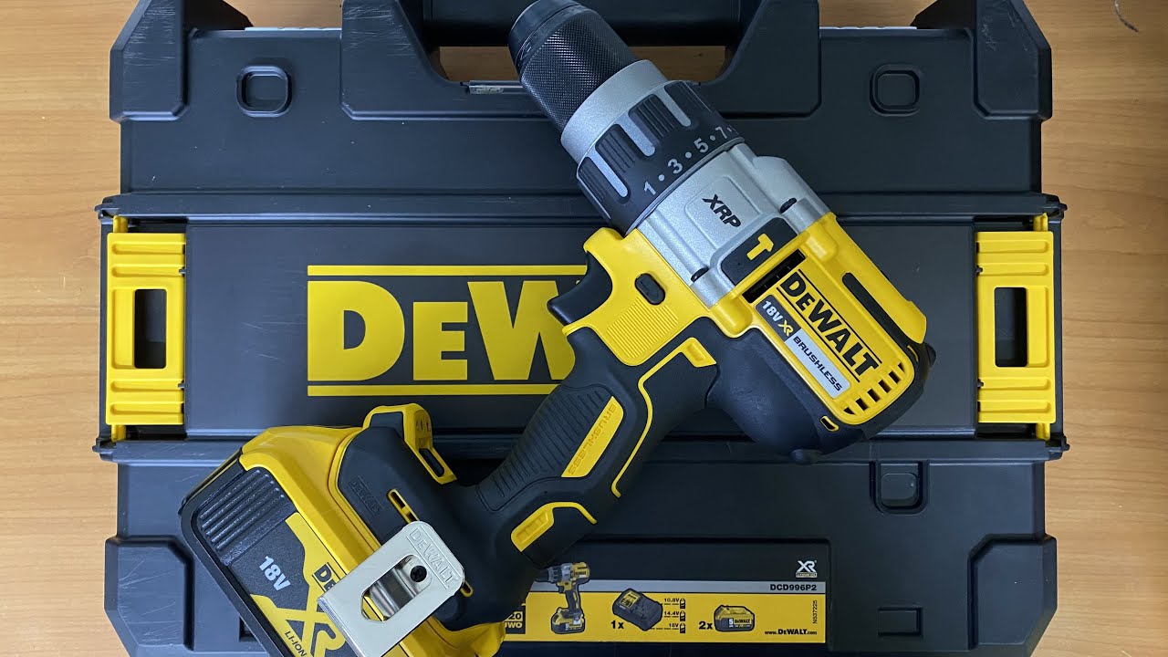 DEWALT DCD996P2. Обзор шуруповерта 