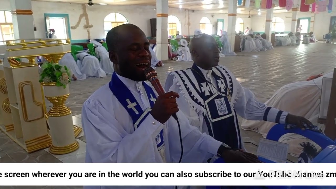 Opening prayer by the stainless King of Zion his Eminence Prt primate Dr Godwin Oluwole Eko Ukawa 