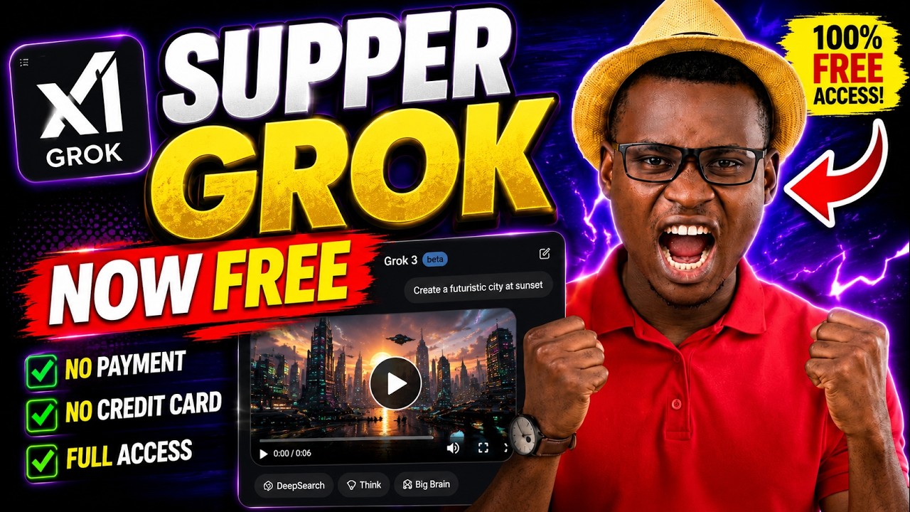 How To Get Super Grok For FREE in 2026 (Full Beginner Guide)
