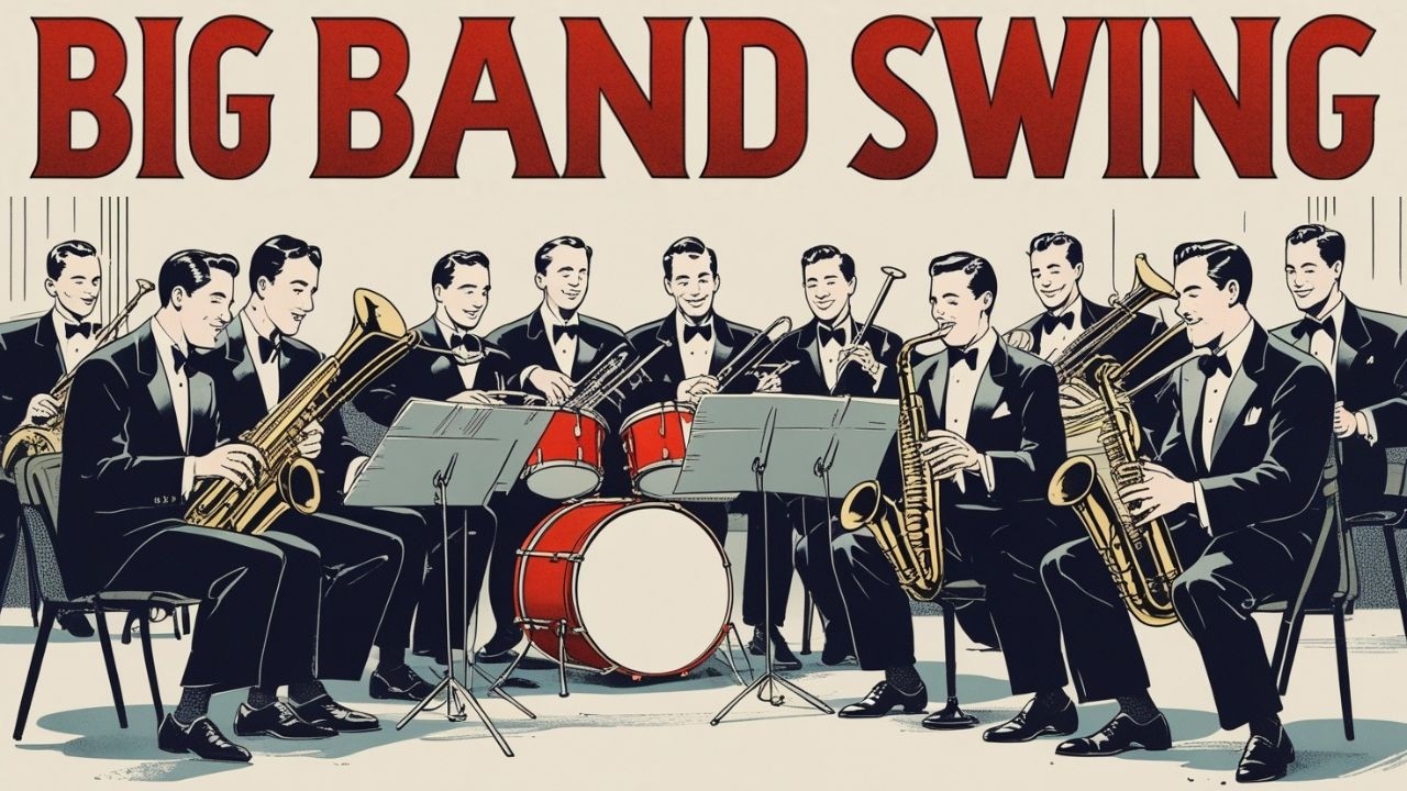 📻 Dance Big Band Jazz | 1940&rsquo;s Caf&eacute; Swing Radio